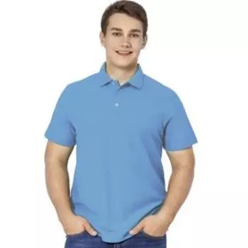 Рубашка мужская, размер 50, цвет голубой