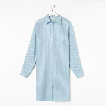Рубашка (сорочка) женская KAFTAN «Полоска», голуб, р. 40-42