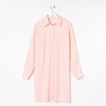 Рубашка (сорочка) женская KAFTAN "Полоска", св. розовый, р. 40-42
