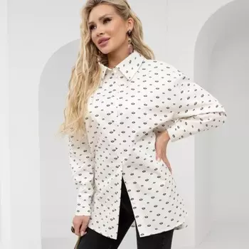 Рубашка женская Charutti «Полна решимости. Загадка», размер 52