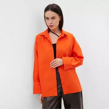 Рубашка женская MIST, р. 42, оранжевый