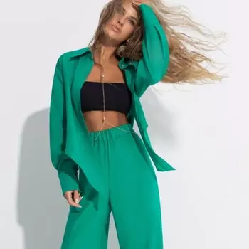 Рубашка женская «Модная эволюция», размер 52