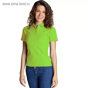 Рубашка женская, размер 44, цвет ярко-зелёный