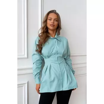 Рубашка женская, размер 46, цвет мятный 5616
