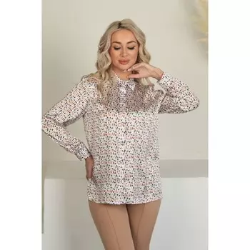 Рубашка женская, размер 52, цвет белый