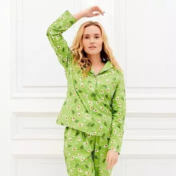 Сорочка ночная женская KAFTAN «Авокадо», размер 48-50