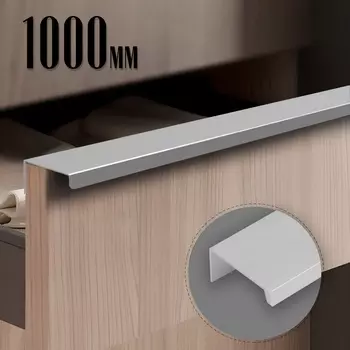 Ручка CAPPIO RT001CP, L=1000 мм, м/о 960 мм, цвет матовый хром