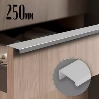 Ручка CAPPIO RT001CP, L=250 мм, м/о 192 мм, цвет матовый хром