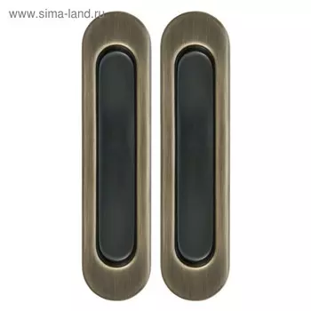 Ручка для раздвижных дверей Armadillo SH010-AB-7, цвет бронза