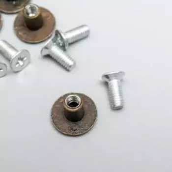 Ручка для шкатулки металл "Спираль" бронза 0,9х1,3х1,3 см