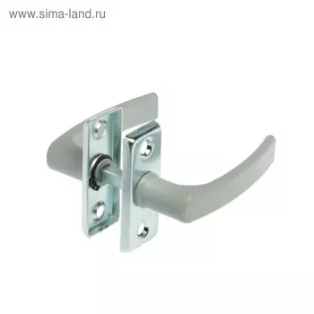 Ручка двусторонняя пластиковая для теплиц, серая