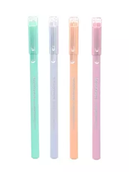 Ручка гелевая ErichKrause G-Reed Stick Pastel Bloom, 0.38 мм, чёрная