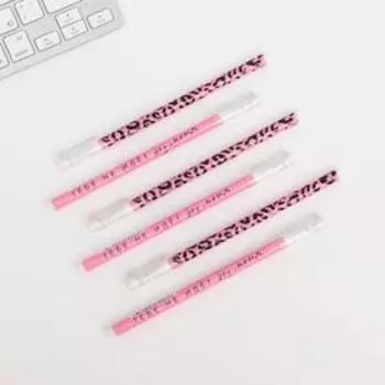 Ручка гелевая пластиковая «Не верь слухам» МИКС, синяя паста, 0,5 мм, цена за 1 шт