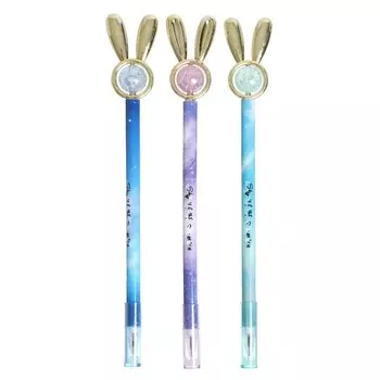 Ручка - прикол гелевая «Блеск Ушки», МИКС