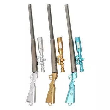 Ручка - прикол гелевая, Calligrata «Винтовка», МИКС