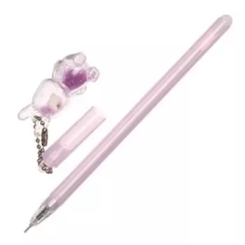 Ручка гелевая-прикол Calligrata "Зайка", МИКС