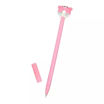 Ручка - прикол гелевая Calligrata «Зверушки-плюшки», МИКС