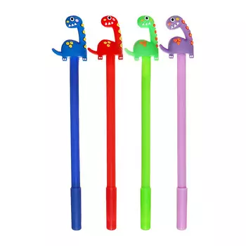 Ручка - прикол гелевая «Динозаврик» МИКС