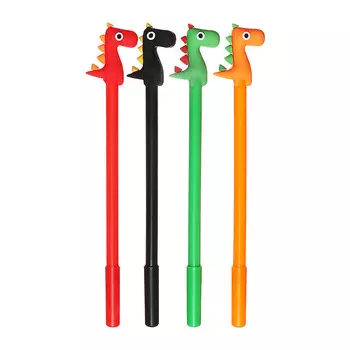 Ручка - прикол гелевая «Динозаврик» МИКС