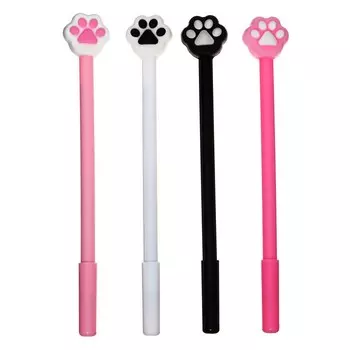 Ручка - прикол гелевая «Кошачья лапка», МИКС