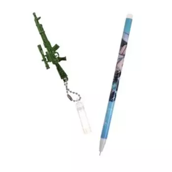 Ручка - прикол гелевая «Ружье», МИКС (штрихкод на штуке)
