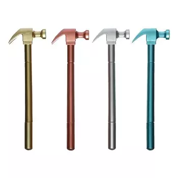 Ручка - прикол гелевая «Молоток», МИКС