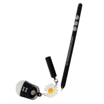 Ручка гелевая-прикол "Ромашка"