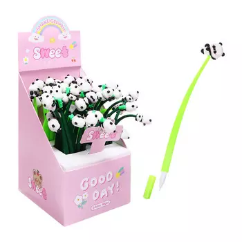 Ручка - прикол гелевая «Панда», синий стержень, МИКС