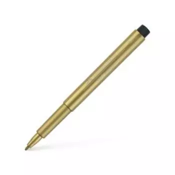 Ручка капиллярная Faber-Castell PITT Artist Pen Metallic золотой 167350