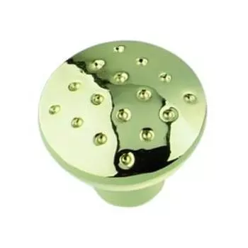 Ручка-кнопка 14.105.01, цвет золото