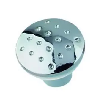 Ручка-кнопка 14.105.02, цвет хром