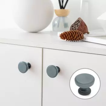 Ручка-кнопка CAPPIO PK322, d=30 мм, цвет графит