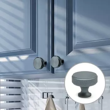 Ручка-кнопка CAPPIO PK323, d=30 мм, цвет графит