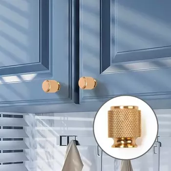 Ручка-кнопка CAPPIO PK327, d=20 мм, цвет золото