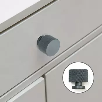 Ручка-кнопка CAPPIO PK329, d=30 мм, цвет графит