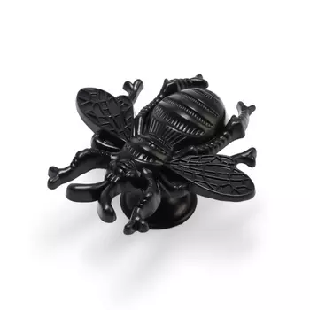 Ручка-кнопка CAPPIO PRO "Жук" 59 x 56 мм, цвет черный