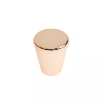 Ручка-кнопка CAPPIO РК019, d=20 мм, пластик, цвет золото