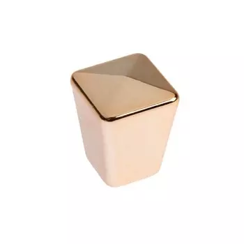 Ручка-кнопка CAPPIO РК035, пластик, цвет золото