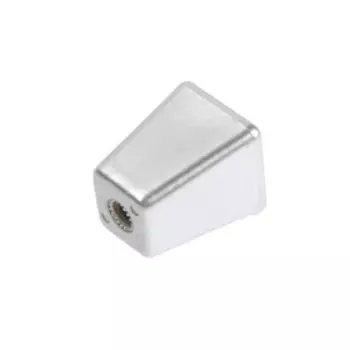 Ручка-кнопка CAPPIO РК035, пластик, цвет матовый хром