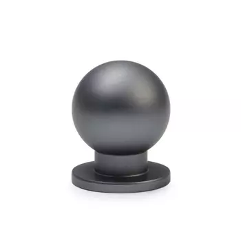 Ручка-кнопка CAPPIO RK146, d=25 мм, цвет графит