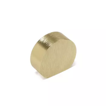 Ручка-кнопка CAPPIO RK147, d=26 мм, цвет сатиновое золото