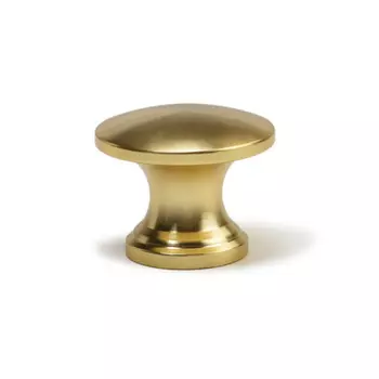 Ручка-кнопка CAPPIO RK148, d=24 мм, цвет сатиновое золото