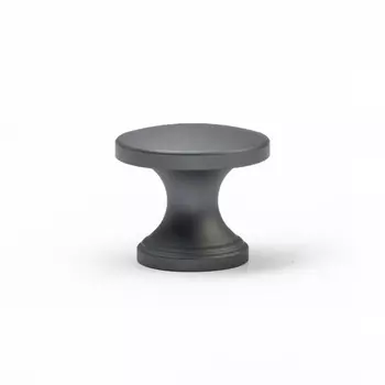 Ручка-кнопка CAPPIO RK148, d=30 мм, цвет графит, 8 шт.