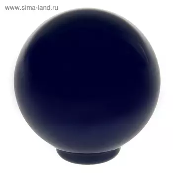 Ручка кнопка PLASTIC 008, пластиковая, синяя