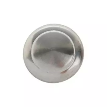 Ручка кнопка ТУНДРА, d=23 мм, цвет матовый никель