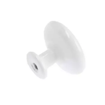 Ручка-кнопка ТУНДРА LIGHT PK036WH, белая