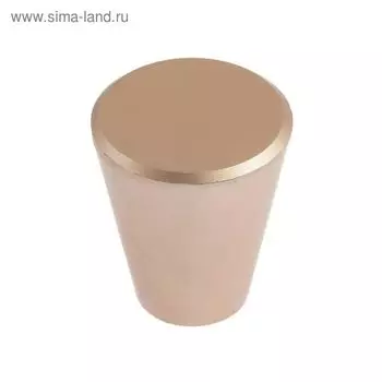 Ручка-кнопка РК019GP, цвет розовое золото