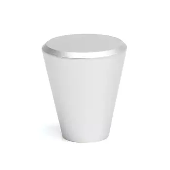 Ручка кнопка ТУНДРА РК019SC, цвет матовый хром, 8 шт.