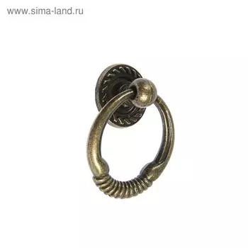 Ручка кнопка ТУНДРА VINTAGE 032, цвет бронза