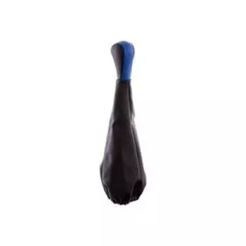 Ручка КПП Skyway, кожа иск. 2101-07 с чехлом синяя, S06202003